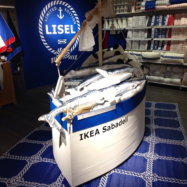 Ya ha llegado la colección #Lisel a #ikeasabadell :) Cuando nos toque otro proyecto marinero, ya sabemos por donde empezar! ️